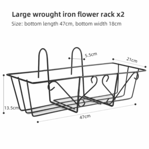 Large plasti Hollen Vegetable flower Balcony
